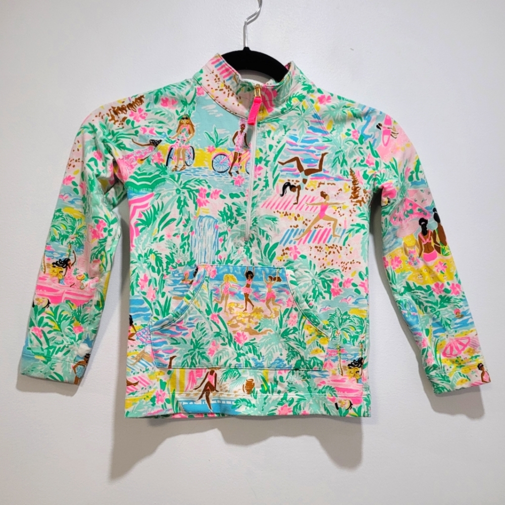 Lilly Pulpzer Kids Long Sleeve Multicolor Top